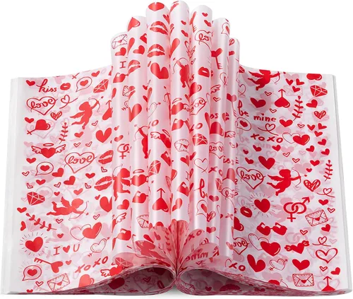 Vista 23 de 100 piezas de hojas de papel encerado de regreso a la escuela para alimentos, papel encerado para envoltorios de sándwiches de comida, envoltorios