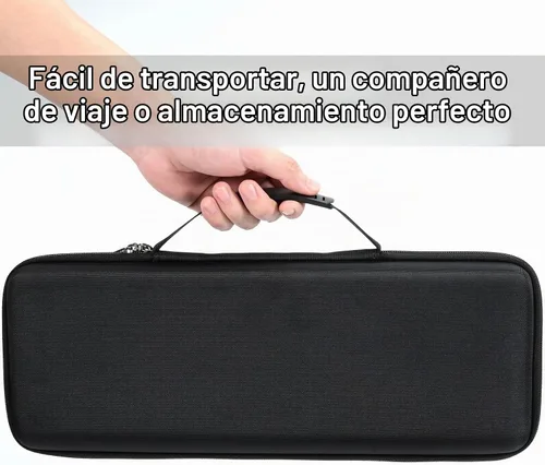 Vista 7 de RAIACE Estuche de almacenamiento rígido compatible con Logitech MX Keys Mini teclado mecánico inalámbrico de rendimiento iluminado. (solo funda)