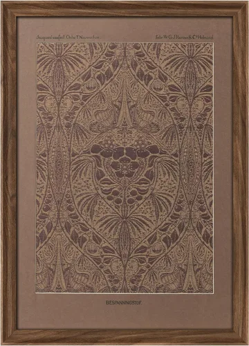 Vista 139 de MUDECOR Lienzo enmarcado prémium para pared, pinos nevados en bosque de invierno, ilustraciones modernas, arte contemporáneo, escénico, divertido