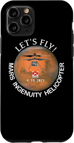 Vista 13 de iPhone 12 mini deja volar! Mars Ingenuity helicóptero perseverancia Rover caso