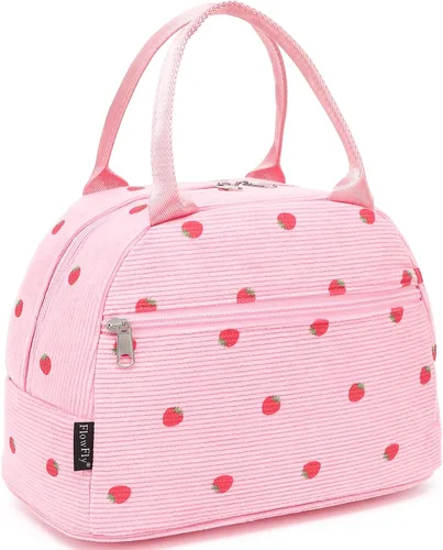Vista 36 de Bolsa de almuerzo aislada FlowFly - Bolsa de asas organizadora para mujeres/hombres, Alpaca