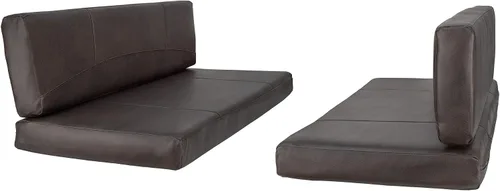 Vista 2 de RecPro Cojines para cabina de comedor RV con espuma viscoelástica para caravana (castaño, 36 pulgadas)