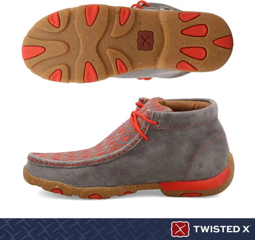 Vista 2 de Twisted X Mocasines para conducir, chukka de trabajo para mujer