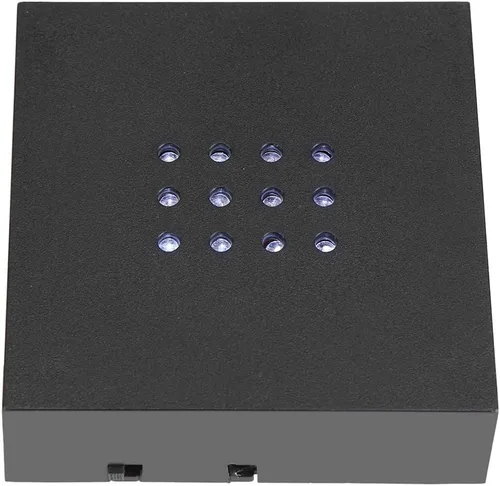 Vista 3 de Asixx Soporte de exhibición de luz LED, soporte de pantalla de luz LED, soporte de base de soporte de pantalla de luz blanca LED tamaño compacto