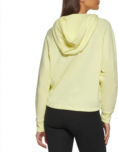 Vista 4 de DKNY Sudadera con capucha y cordón para mujer