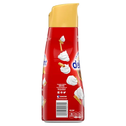 Vista 12 de International Delight Crema de café, dulce y cremosa, crema con sabor refrigerado, botella de 32 onzas líquidas