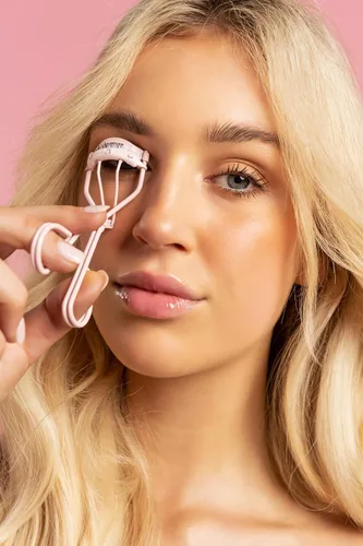 Vista 5 de Lash Rehab - Rizador de pestañas para pestañas perfectas, rizador de pestañas duradero y duradero con diseño ergonómico, seguro y suave para todas