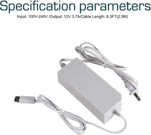 Vista 3 de Adaptador de alimentación de CA para consola Nintendo Wii