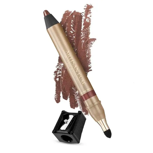Vista 14 de Artisan L'uxe Beauty Lápiz delineador de ojos jumbo de terciopelo Smokey Eyes en 3 minutos a prueba de agua, manchas y de larga duración con aceites