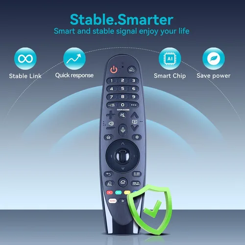 Vista 3 de ZWP AN-MR19BA AKB75635303 - Mando a distancia de repuesto para LG LED Smart TV