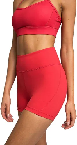 Vista 5 de Trajes de yoga sin costuras para mujer 2 piezas para gimnasio sin mangas tirantes delgados brasier deportivo de cintura alta pantalones cortos