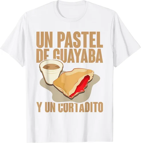 Vista 38 de Funny Cuban Coffee Guayaba Guava Breakfast T Shirt T-Shirt Asphalt Grey
