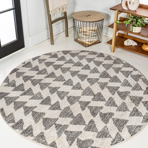 Vista 16 de JONATHAN Y Aisha - Alfombra geométrica triangular marroquí negra/crema, 2x8, contemporánea, moderna, fácil de limpiar para sala de estar