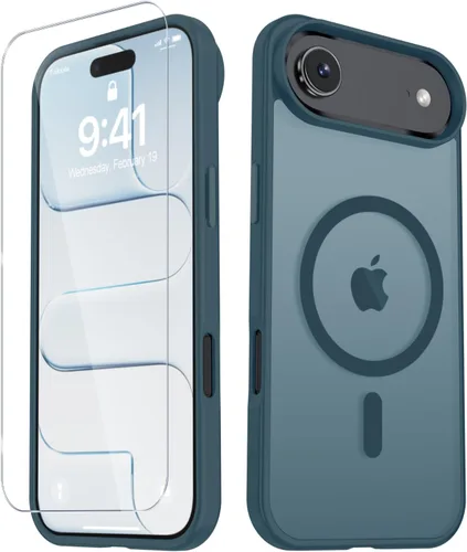 Vista 1068 de Funda para Google Pixel 10 Pro XL, cubierta magnética mate, color negro Fit for MagSafe, Screen Protector included, Shockproof Military Grade