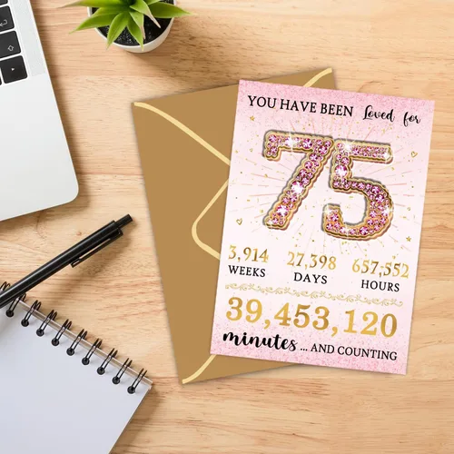 Vista 16 de Sutjxc Tarjeta de feliz cumpleaños 50 para marido y esposa, regalos vintage de 50 cumpleaños para papá y mamá, decoraciones retro de cumpleaños