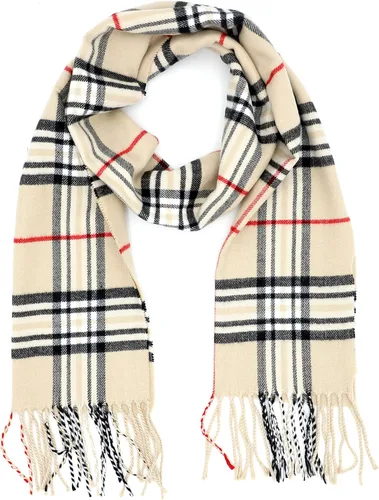 Vista 132 de Bufanda de invierno Achillea suave y cálida, de tartán, a cuadros, de cachemira, unisex