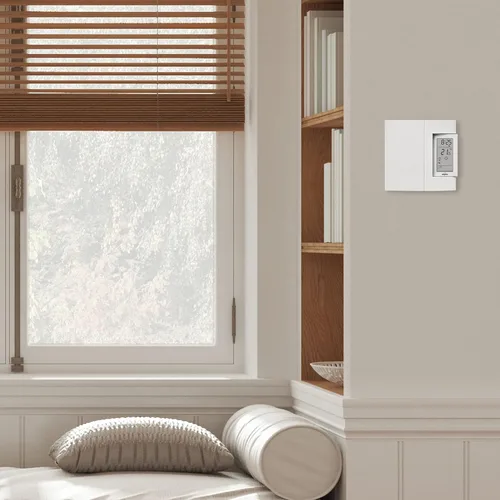 Vista 5 de Aube by Honeywell TH106/U termostato eléctrico programable a 7 días para calefacción.