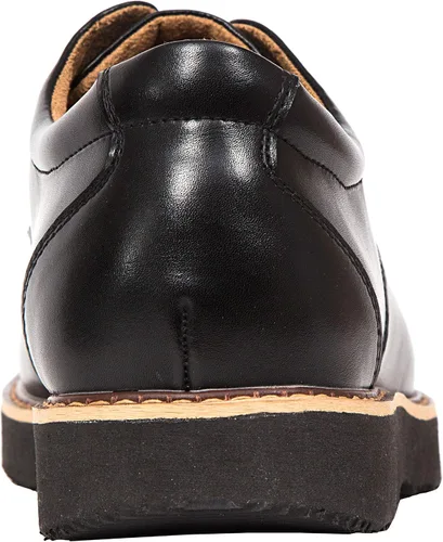 Vista 6 de Ciervos ciervos Walkmaster hombres Plain Toe 1 cuero negro Oxford