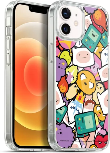 Vista 73 de Head Case Designs Funda de gel suave con licencia oficial de Adventure Time BMO Graphics compatible con Apple iPhone 7 Plus/iPhone 8 Plus