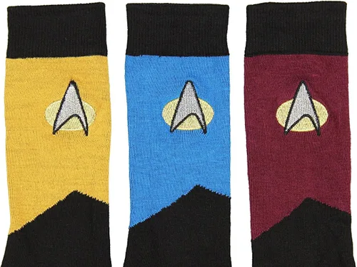 Vista 2 de Star Trek The Next Generation Uniform - Calcetines para adulto