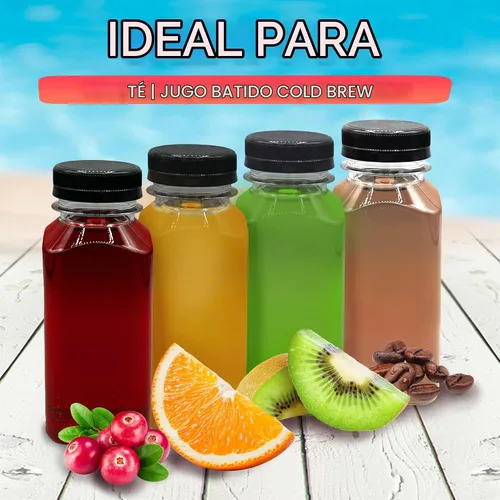 Vista 6 de Reli. Botellas de jugo de plástico [paquete de 48 a granel]