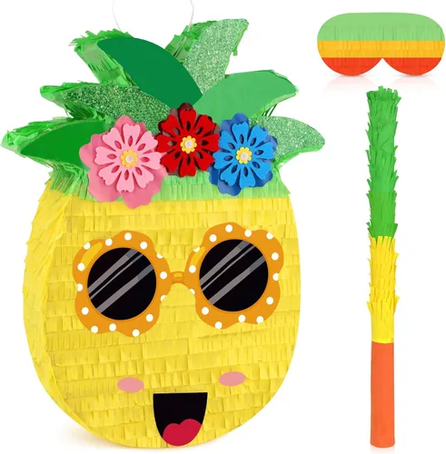 Vista 17 de Boombox Piñata con palo con los ojos vendados de los años 80, hip hop, juego de piñata mexicana para fiesta de regreso a los 80, regalos de radio