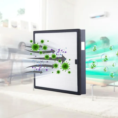 Vista 8 de VEVOR Filtro de aire HEPA, repuesto de filtro de aire de 16 x 19 pulgadas, filtros de etapa 3 de alta eficiencia compatibles con BlueDri y VEVOR
