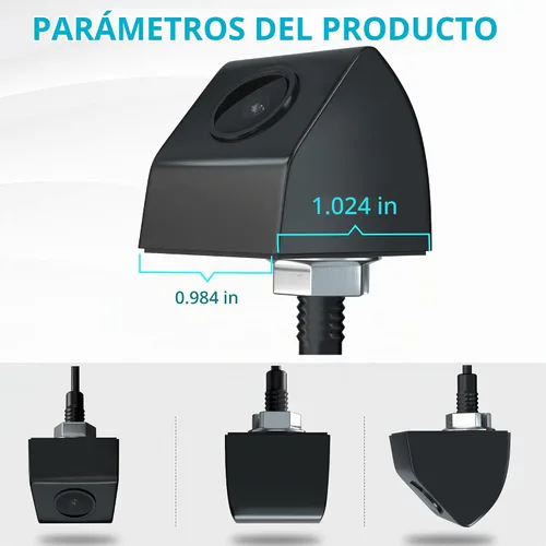 Vista 3 de EWAY Kit de cámara de respaldo de visión trasera para Toyota Camry Corolla RAV4 Prius Avalon 2012-2014 Cámara de marcha atrás a pantalla de radio