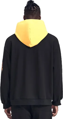 Vista 6 de MFCT Sudaderas con capucha bordadas japonesas para hombre
