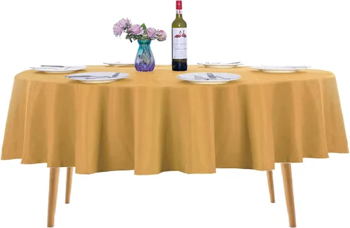Vista 44 de Ascoza Paquete de 2 manteles cuadrados negros de tela de poliéster de 52 x 52 pulgadas para bodas, banquetes, restaurantes y fiestas