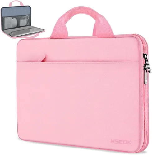 Vista 8 de Hseok - Funda para computadora portátil de 13 a 14 pulgadas, maletín compatible con MacBook Pro de 14 pulgadas M4/M3/M2/M1, todos los modelos de Mac