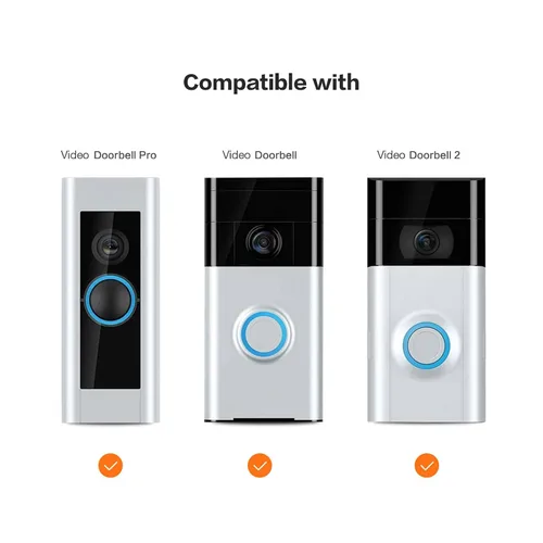 Vista 6 de Tornillos para Timbre de Video, Tornillos de Repuesto para Timbre de Video - Se Adapta a Todos los Modelos de Timbre de Video (4 Juegos/20 piezas)