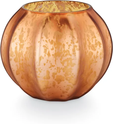 Vista 6 de Illume Vela de Calabaza Midnight Pumpkin Mercury, Negro y Naranja