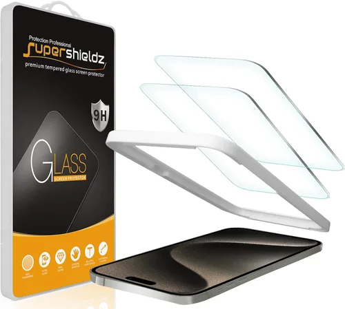 Vista 8 de Supershieldz Protector de pantalla de vidrio templado diseñado para iPhone 11 Pro, iPhone Xs y X (5.8 pulgadas), bandeja de fácil instalación