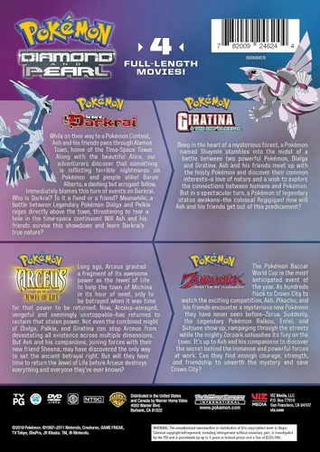 Vista 3 de Pokémon Diamond & Pearl Movie Collection Standard (DVD)