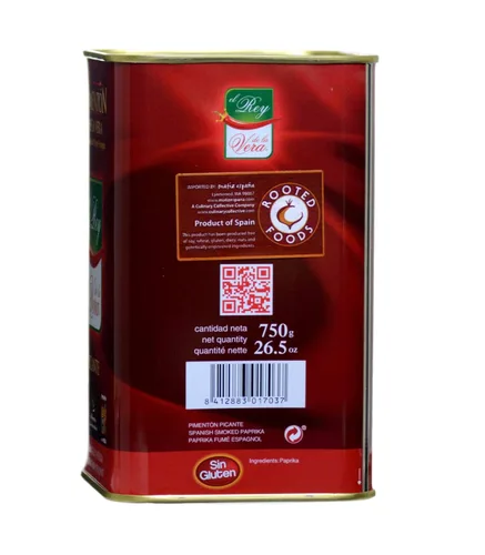 Vista 5 de Pimentón Ahumado Caliente Picante (Pimentón) de España 26.46 oz