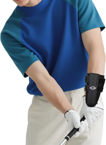 Vista 3 de Scott Edward Golf Wrist Brace Swing Training Correct Aid Equipment Wrist Connect-Easy Correct Training Swing Gesture Alignment Practice Tool for