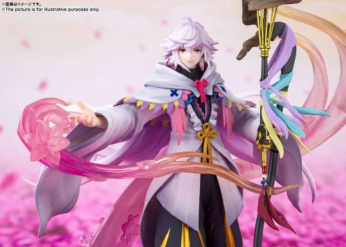 Vista 5 de TAMASHII NATIONS - Fate/Grand Order - Frente Demoníaco Absoluto: Babylonia - Merlín El mago de las flores, Bandai Spirits FiguartsZERO Estatua