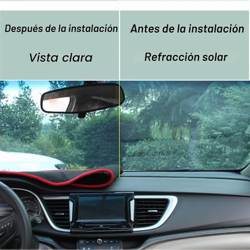 Vista 5 de Cubierta del tapete para salpicadero, consola central interior personalizada compatible con Nissan Rogue S SV SL SUV 2021 2022 accesorios de tablero