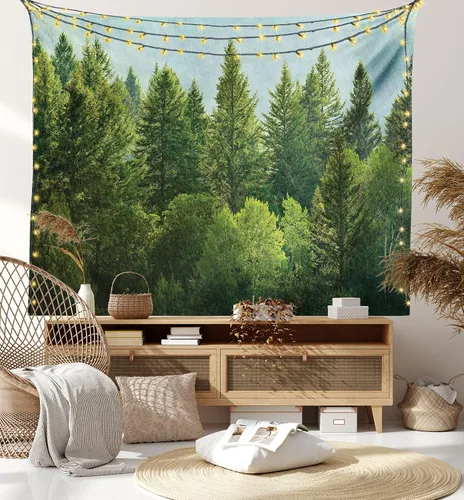 Vista 53 de Lunarable Tapiz azul, piscina temática de competición deportiva con carriles imagen de pictograma acuático, decoración de tela para colgar