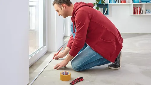 Vista 2 de Tesa Cinta para pisos de sujeción extra fuerte, 32.8 ft x 1.969 in 05686