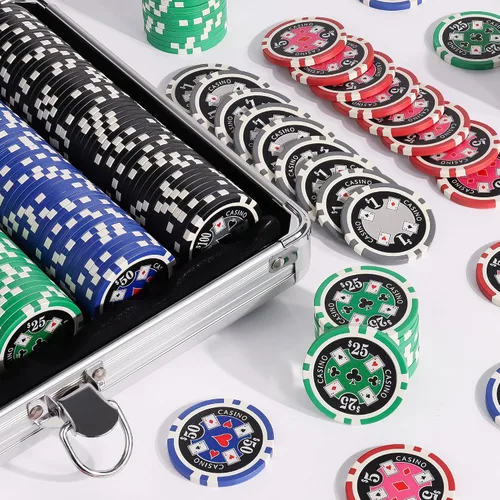 Vista 2 de Versa Games Juego de fichas de póker Ace Casino 500pc 0.41 oz