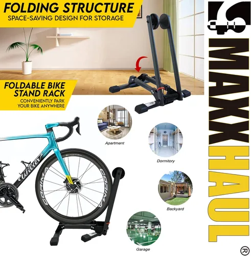Vista 5 de MaxxHaul - Soporte plegable para bicicleta deportiva de 20 a 29 pulgadas