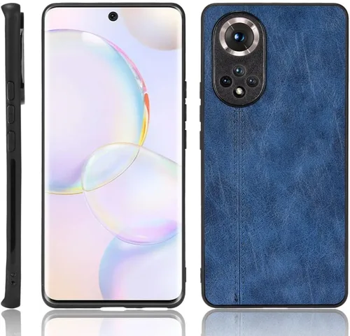 Vista 32 de Funda para Vivo iQOO Z1x 5G, funda para Vivo iQOO Z1x 5G Funda de piel sintética con funda 3 en 1, color azul