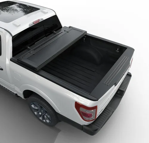 Vista 3 de Toptiny - Cubierta de cama de camioneta plegable de perfil bajo, se adapta a Ford F-150 2004-2014 de 5'5" de largo (66")