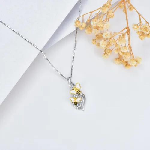 Vista 60 de Collar de plata de ley para hermanas, joyas de cumpleaños para hermanas y amigas