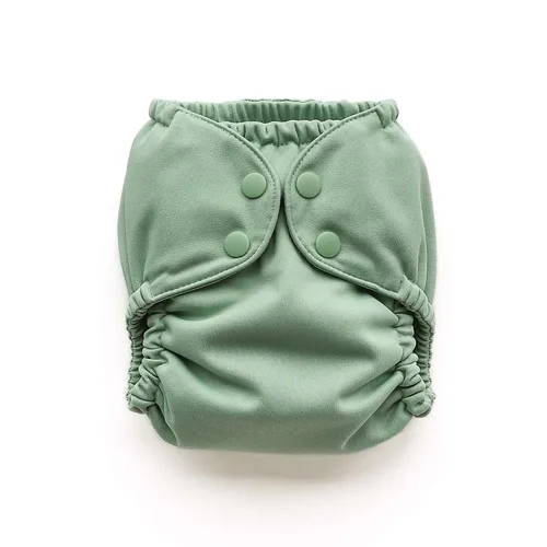 Vista 27 de Esembly Funda para pañales de tela – Pañal de natación reutilizable, impermeable, transpirable, capa exterior ajustable sobre interior absorbente