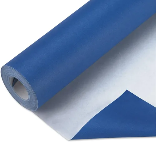 Vista 41 de Fadeless Papel para Tablón de Anuncios, Papel Resistente a la Decoloración para Decoración de Aula, 48" x 50', Azure, 1 Rollo