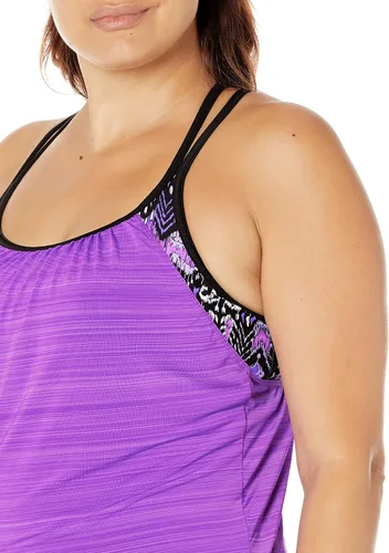 Vista 3 de ZeroXposur Womens Swimsuits Tankini Top and Bikini Briefs Set - Two Piece Swimsuit for Women