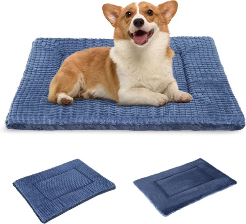 Vista 16 de BVAGSS Almohadilla Reversible para Jaula de Perro, Colchoneta de Cama para Mascotas de Espuma Viscoelástica, Colchón Suave y Cálido Lavable a
